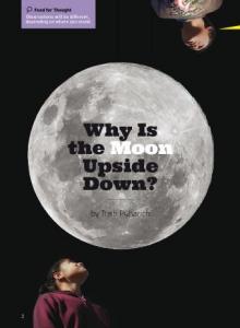 Why is the moon upside down cover.