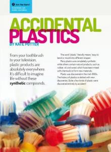 Accidental plastics cover.