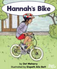 Hannah's bike cover image.