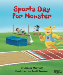 Sports day for monster cover image.