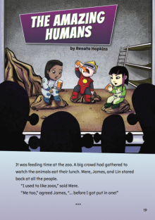 The amazing humans cover image.