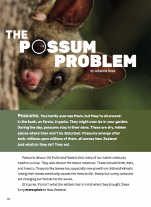 The possum problem cover image.