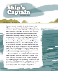 Ship's captain cover