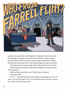 Who froze farrell flint cover image.