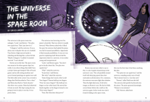 The universe in the spare room cover image.