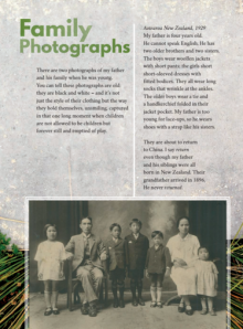 Family photographs cover.