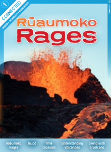 Rūaumoko rages cover image.