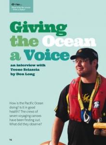 Giving the ocean a voice cover.