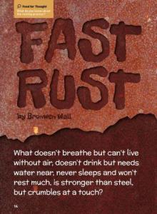 Fast rust cover.