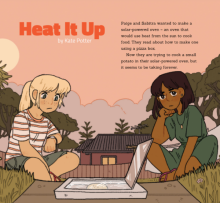 Heat it up cover.