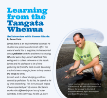 Learning from the tangata whenua cover.