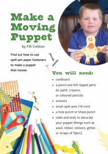 Make a Moving Puppet.