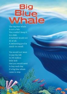 Big blue whale.