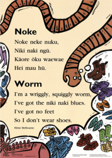Worm and shoes.