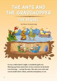 Ant and the grasshopper cover.