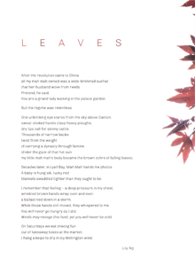 Leaves. 